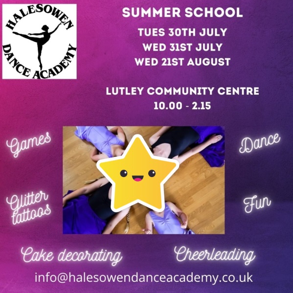 Halesowen Dance Academy Summer School 21 August 2024
